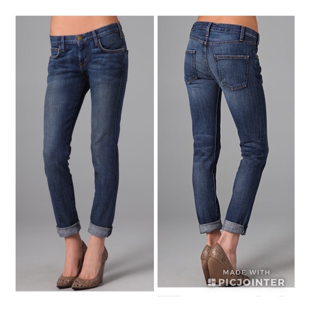 Current/Elliott The Roller cuffed jeans